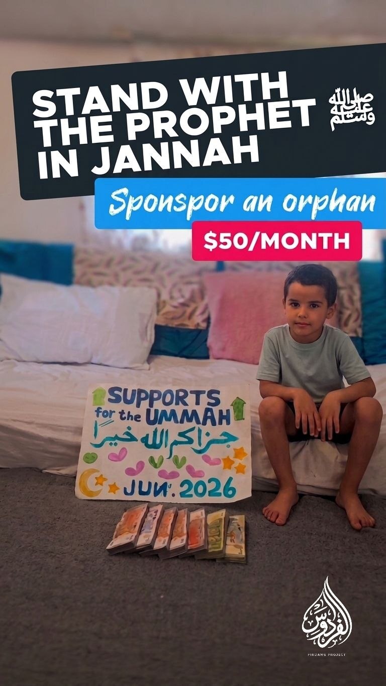 A sponsored child with support from Firdaws Project